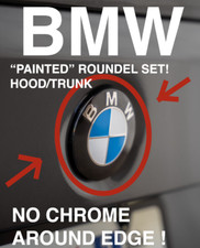 BMW Painted Roundel Emblem Set 82/74mm CHROMEDELETE E92 F30 F80 F90 G80 G20 G87