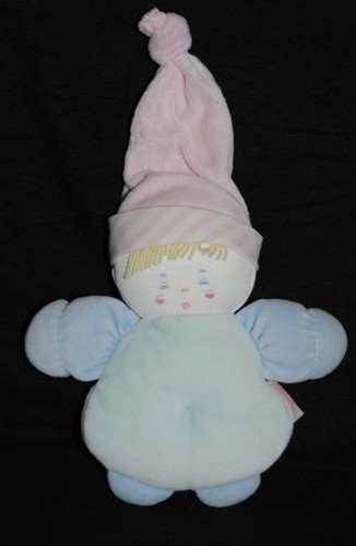 Doudou lutin vert bleu - 🍀doudou,