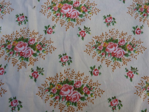 Ancien tissu vintage french - tissu,