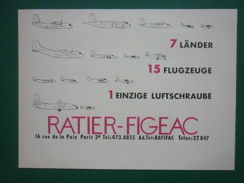 1964 pub ratier figeac - 5/1964,