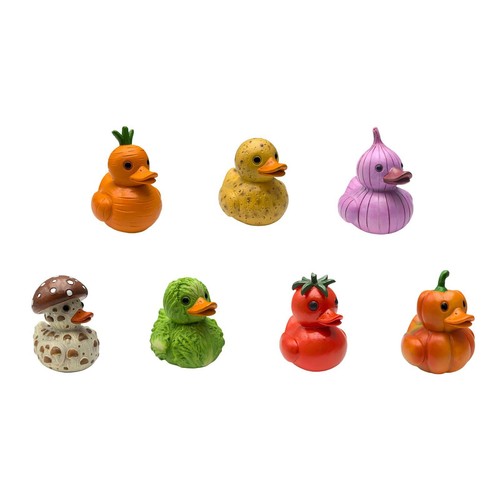Figurine canard végétal - figurine, de