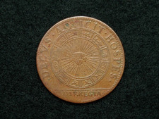 JETON CUIVRE ROUGE 25mm LOUIS