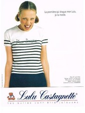 1994 ADVERTISING ADVERTISEMENT LULU CASTAGNETTE ready to wear
