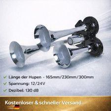 Klaxon Pneumatique Acier