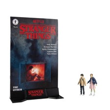 Stranger Things Page Punchers 2pk Eleven and Mike Wheeler 3in Action Figures wit
