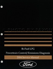 2004 Ford F-150 Bi - Carburant LPG Moteur Émissions Diagnostic Manuel Trouble