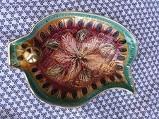 Hubert Bequet plat en faïence