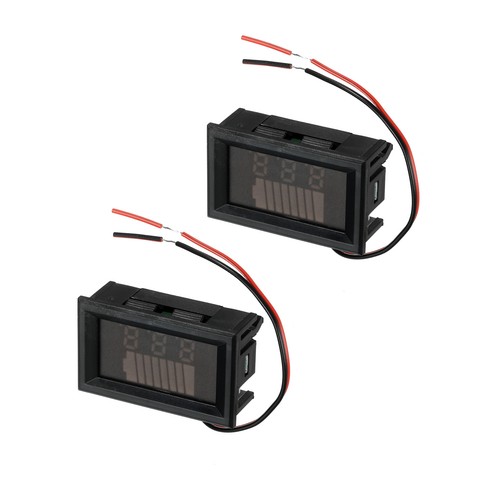 Pour 1pcs voltmètre led rouge - 1pcs,