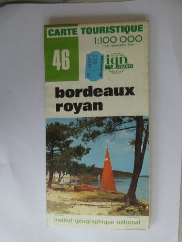 Carte ign verte bordeaux - carte, 46