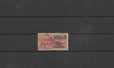 FISCAUX RARE SERIE UNIFIEE N°285 10F sur 12f de dimension  orange COTE 180€