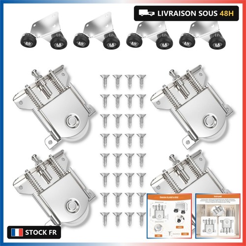 4pcs roulette porte - 4pcs,