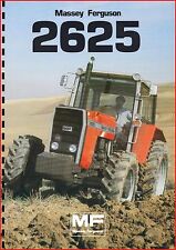 French Original  Prospect  Tracteur Tractor Massey Ferguson MF2625 / 2 pages