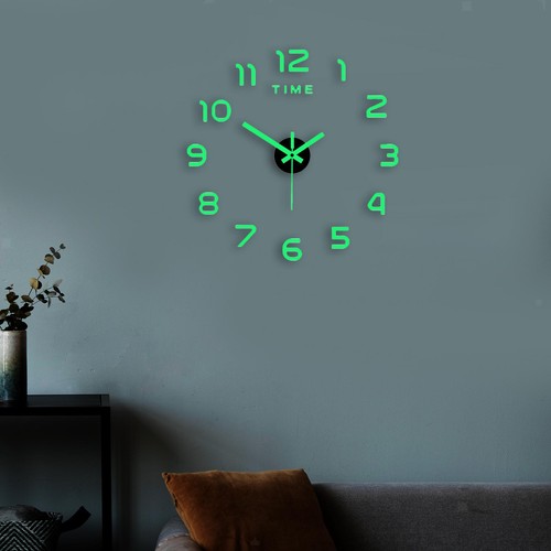 Horloge murale lumineuse