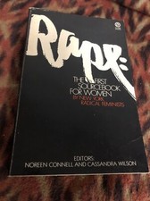 Rape The First Sourcebook for Women By New York Radical Feminists 1st Edition