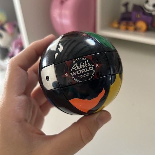 Rubik cube globe vintage - cube,