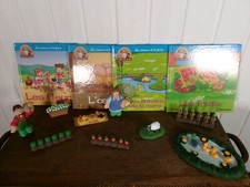 FARM ANIMALS ATLAS ALTAYA flowers egg pond ? fruit pigeon