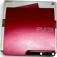 Console SONY PS3 Slim 320 Go rouge écarlate CECH-3000B SR PlayStation 3 testé...