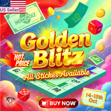 Monopoly Stickers Go 1⭐- 6⭐ (Golden Blitz Available) CHEAPEST?SUPER FAST⚡24/7?