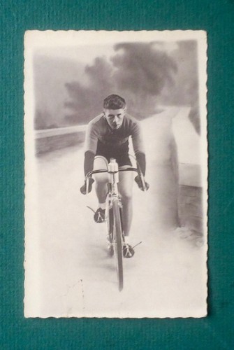 Carte photo cycliste - cycliste, velo