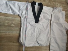Uniform-Kimano with a neckline WT(Taekwondo)Dobok small for a child3-5years 