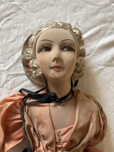 Ancienne poupée boudoir - ancienne,