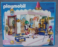 PLAYMOBIL 4255 CHAMBRE TRESOR ROYAL palais chateau 4250 gardien clef BOITE NEUVE