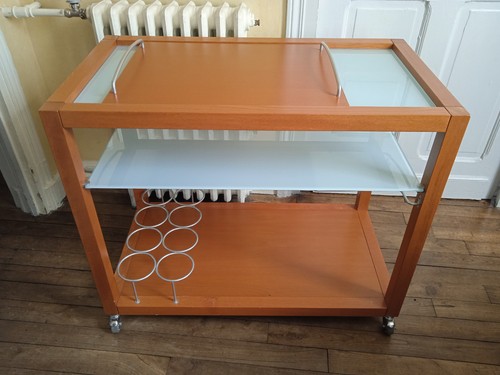 Table desserte roulante - table,