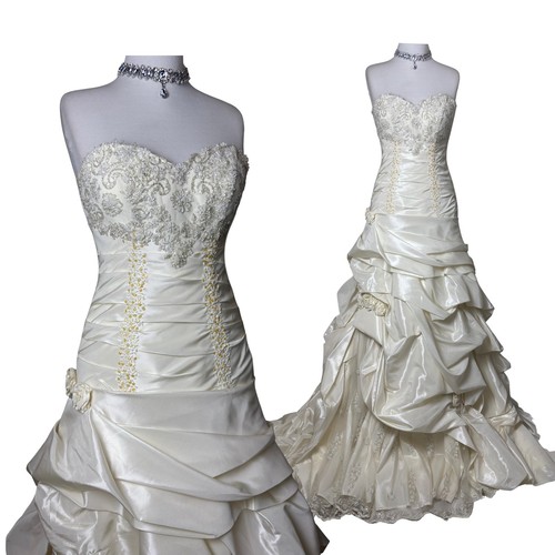 Robe mariée vintage ivoire - mariée,