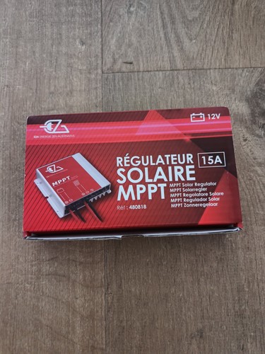 Régulateur solaire 12v - régulateur, 15a
