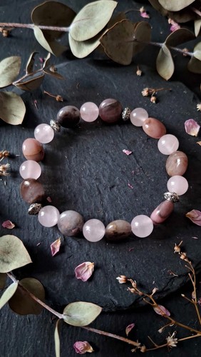 Bracelet quartz rose et - bracelet,