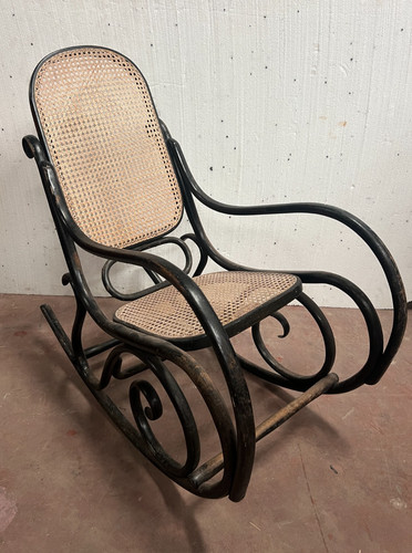 Fauteuil bascule bois - fauteuil,