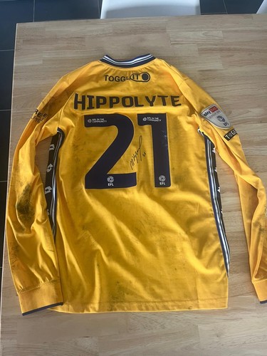 Match worn signed myles - match,
