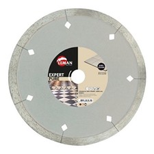 LEMAN Disque diamant segment lisse grés cérame carrelage 180 200 mm