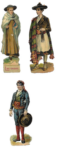 Anciens chromos découpis - chromos,