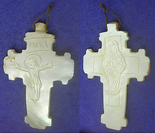 Vers 1860 croix pendentif - 1860,