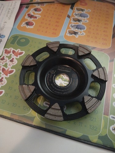 Disque diamant ponçer - disque, à