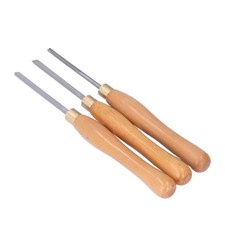 3 Outils De Tour à Bois Avec