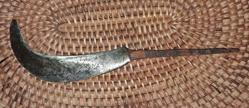 Outil ancien serpe fer - en,