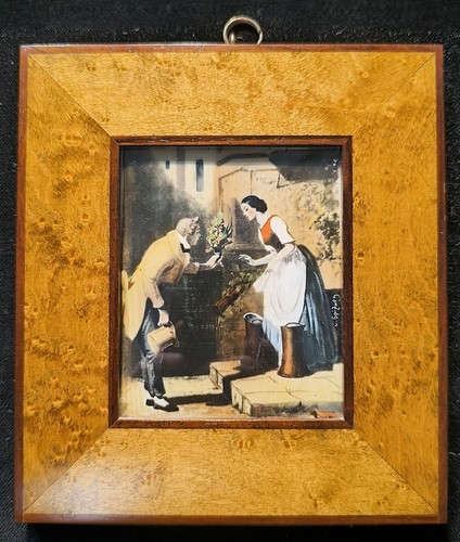 Petit tableau miniature le - tableau, miniature,