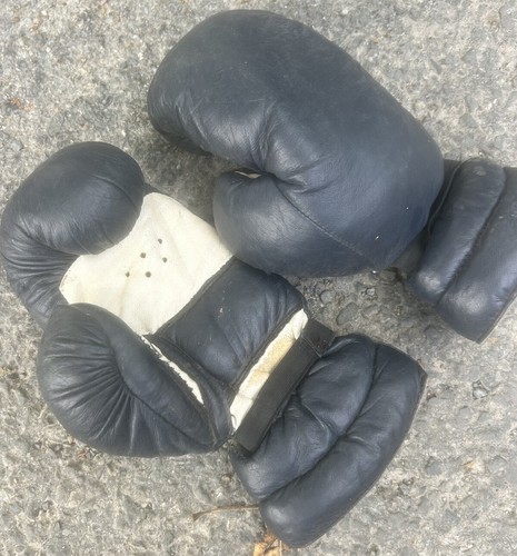 Paire gant boxe cuir - paire,