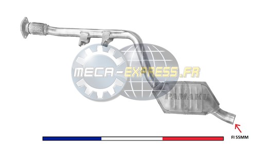 Catalyseur pour bmw 116i - catalyseur,