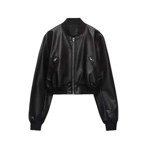 Blouson femme bomber simili - bomber,