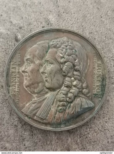 Médaille société montyon - médaille,