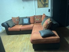 canapé d'angle cuir Tissu droit