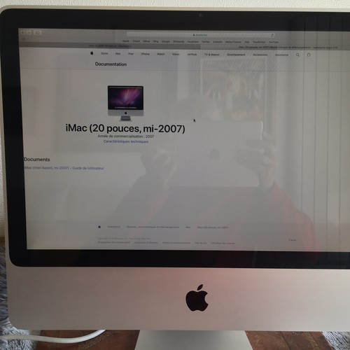 Imac pouces 2007 dvd bon - dvd,