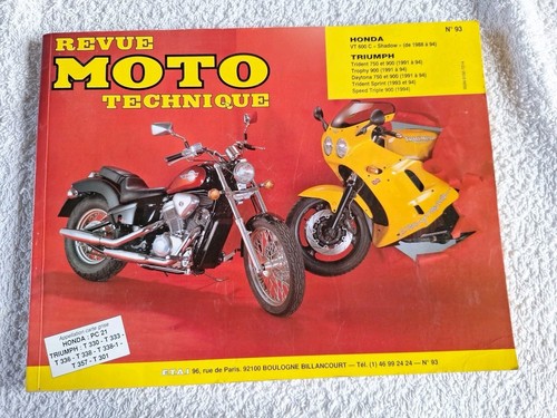 Revue technique moto honda - moto,
