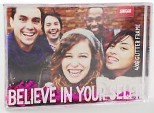 Cadre photo paillettes Shot2go peut contenir 6" x 4" selfie photo acrylique autoportant