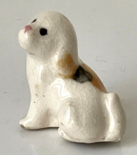Very nice large bean small dog puppy Galette des rois French charm H=3cm!