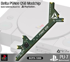 PS1 Modchip Puce - PU-7 - SCPH-1000 - Import and backup region free