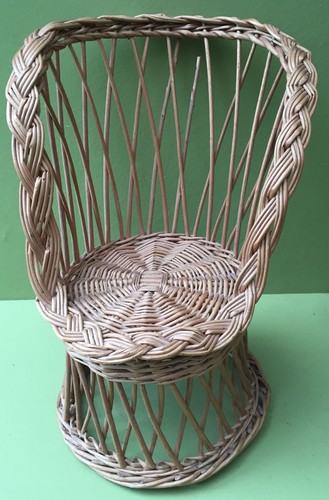 Grand fauteuil osier - fauteuil,